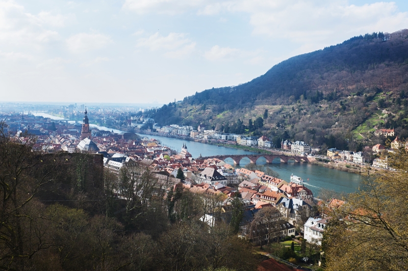 Heidelberg z góry